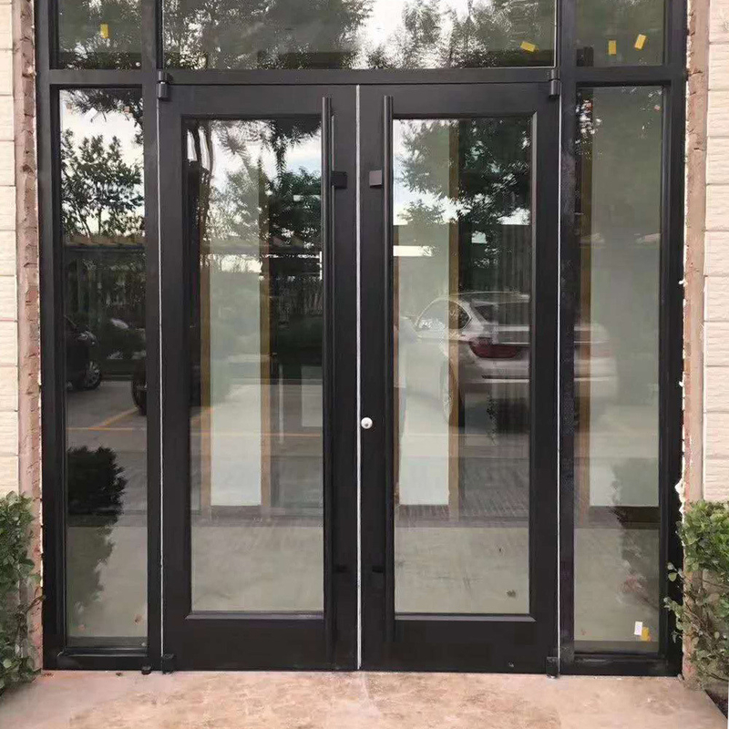 Aluminum Casement Doors With 1.4mm Aluminum Wall For Boutique Hotel