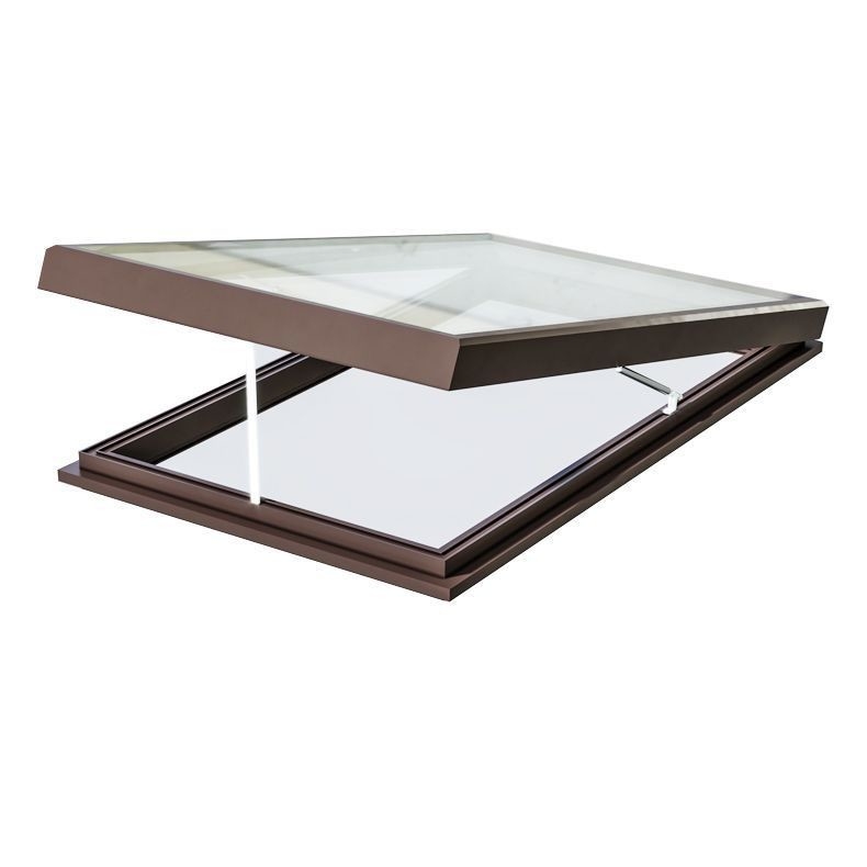 Level 6 Water Tightness Horizontal Opening Pattern Skylight Windows for Your Building