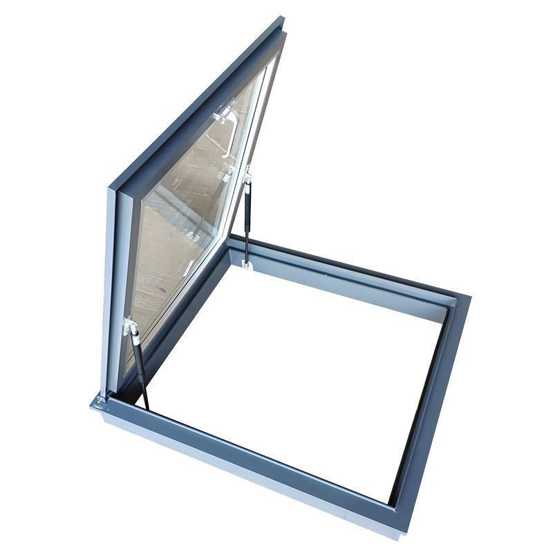Level 6 Water Tightness Horizontal Opening Pattern Skylight Windows for Your Building