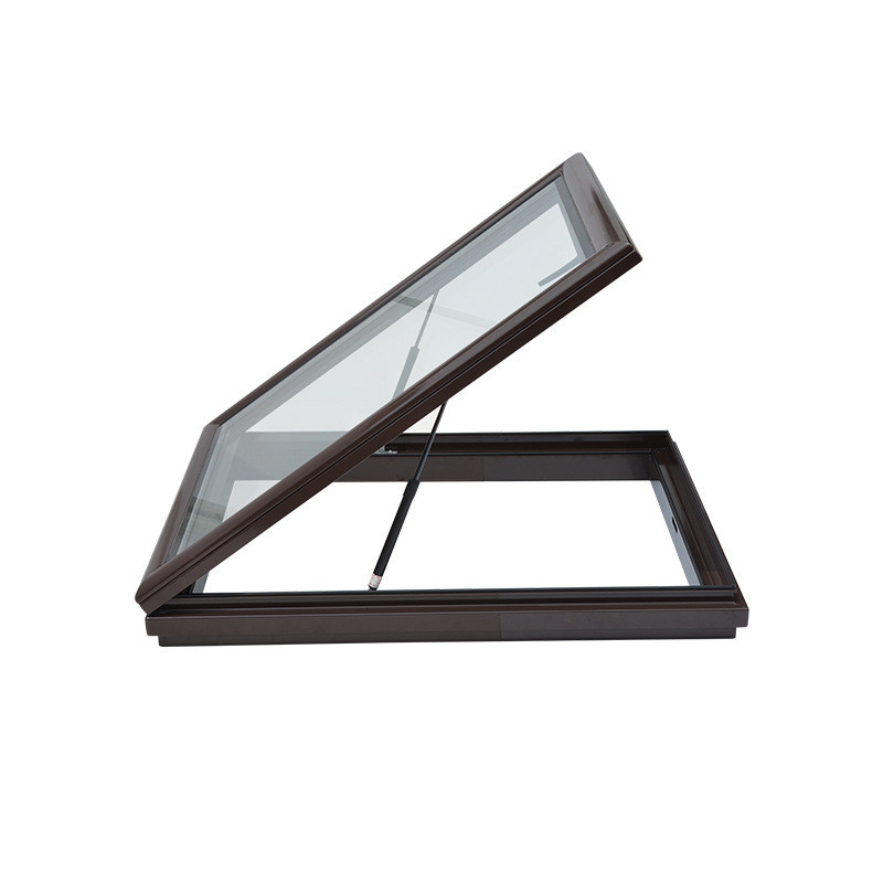 Level 6 Water Tightness Horizontal Opening Pattern Skylight Windows for Your Building