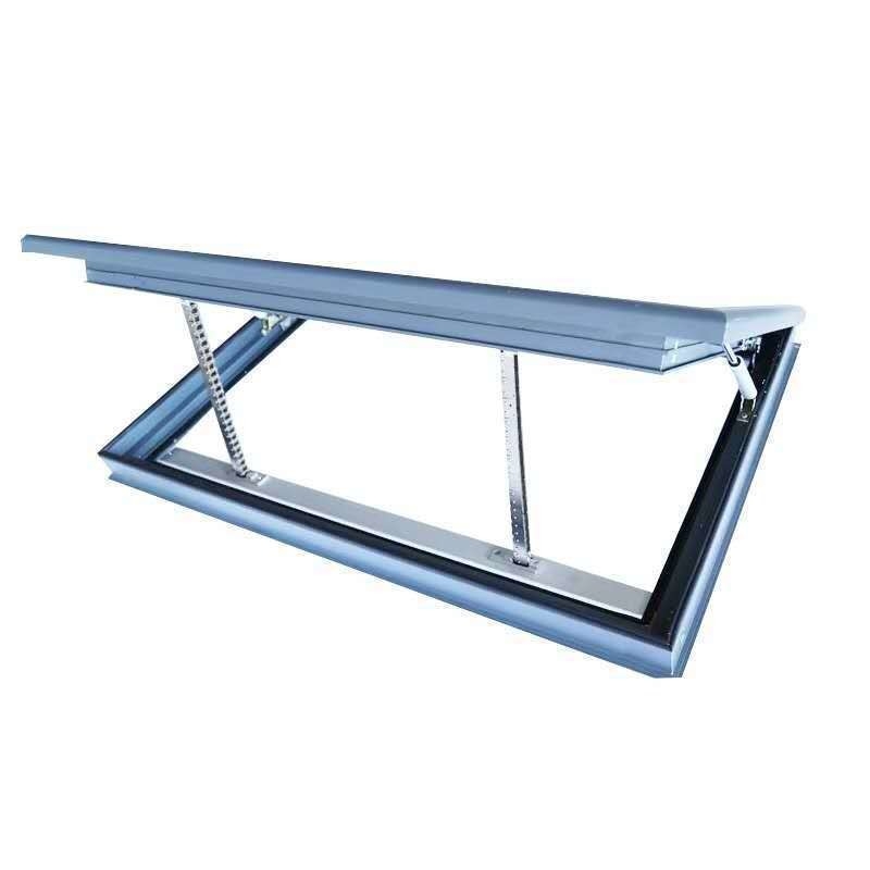 Level 6 Water Tightness Horizontal Opening Pattern Skylight Windows for Your Building
