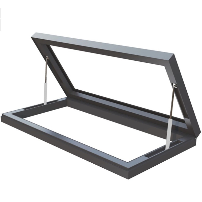 Level 8 Air Tightness Aluminum Alloy Roof Skylight for Commercial and Customized Needs