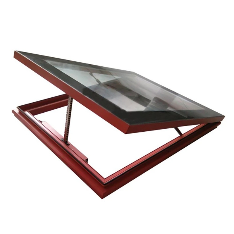 Level 8 Air Tightness Aluminum Alloy Roof Skylight for Commercial and Customized Needs