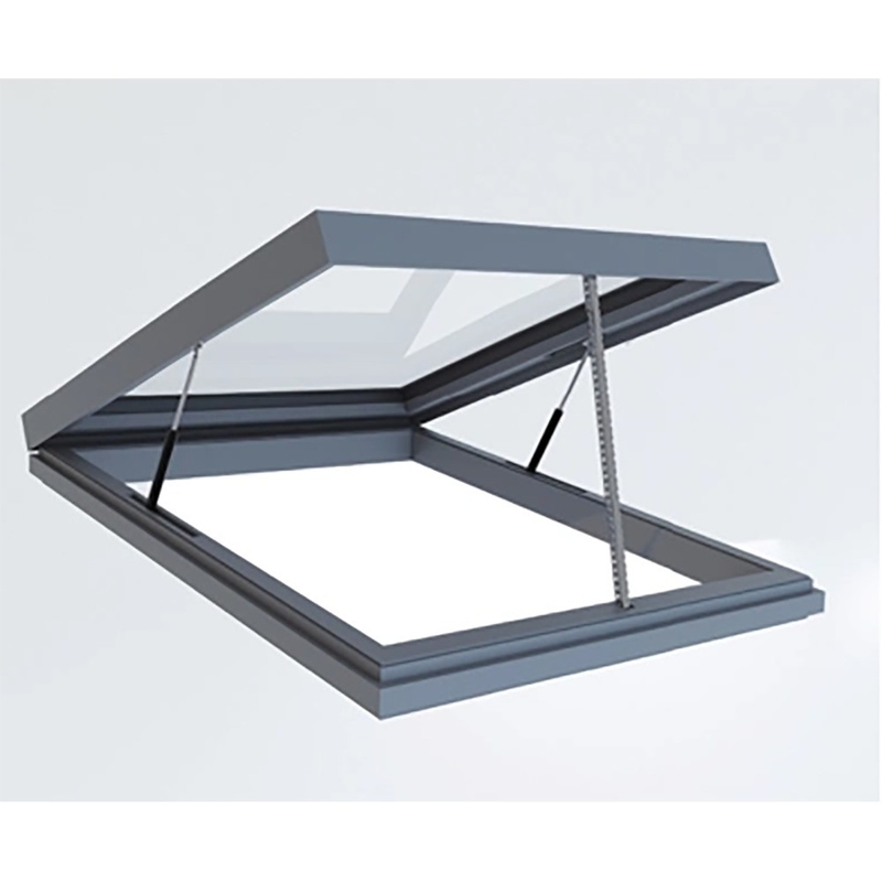 Level 8 Air Tightness Aluminum Alloy Roof Skylight for Commercial and Customized Needs