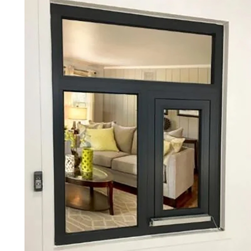 Energy Efficient Double Glazed Tempered Glass Aluminum Profile Tilt and Turn Casement Window for Better Waterproofing