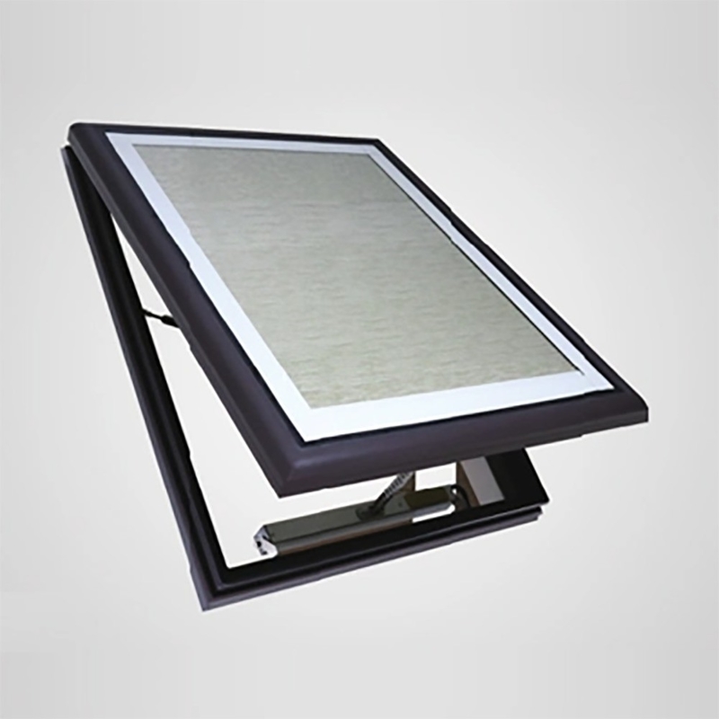 5 27A 55 9A 5 12A 5 Glass Aluminum Fixed Skylight For Level 9 Wind Pressure Resistance