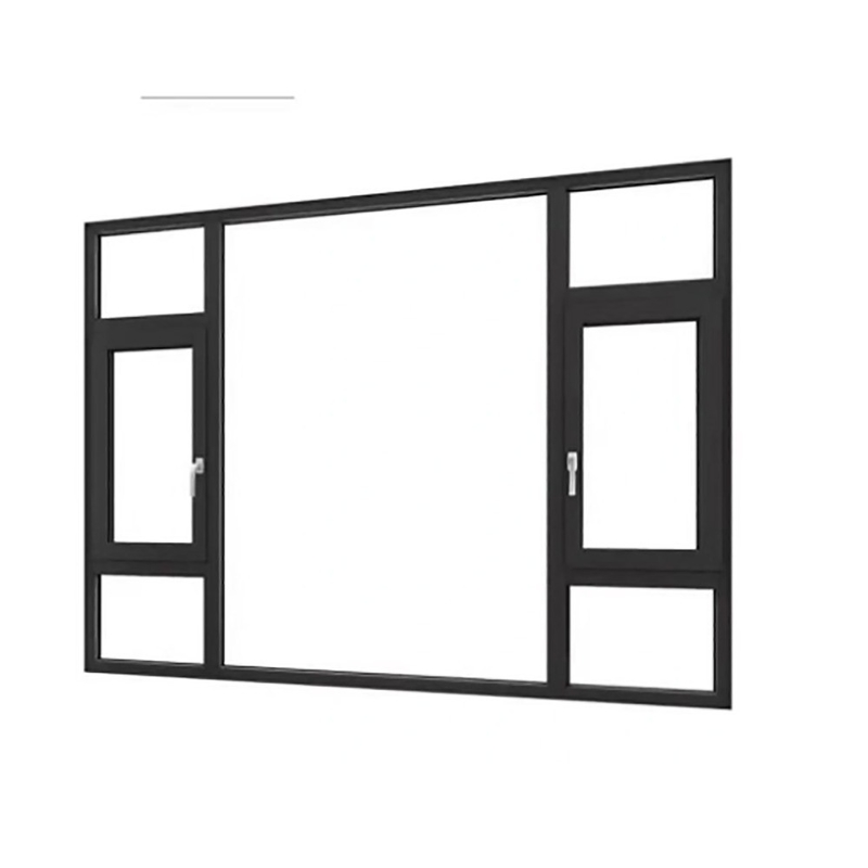 Wind Pressure Resistance Level 9 SKATE's Thermal-Break Awning Windows in Aluminum Alloy