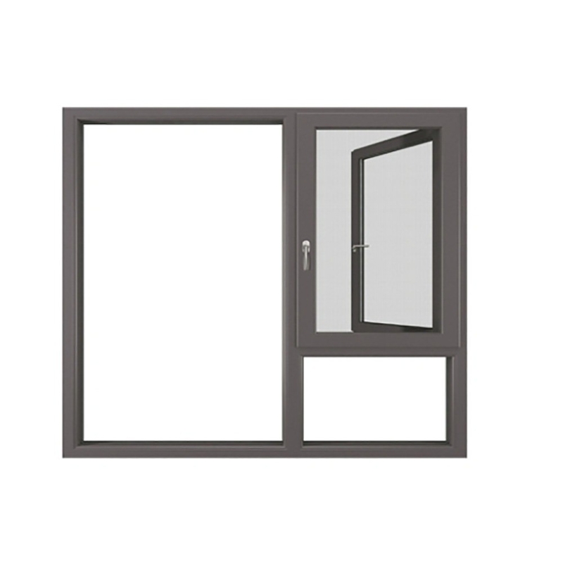 Wind Pressure Resistance Level 9 SKATE's Thermal-Break Awning Windows in Aluminum Alloy