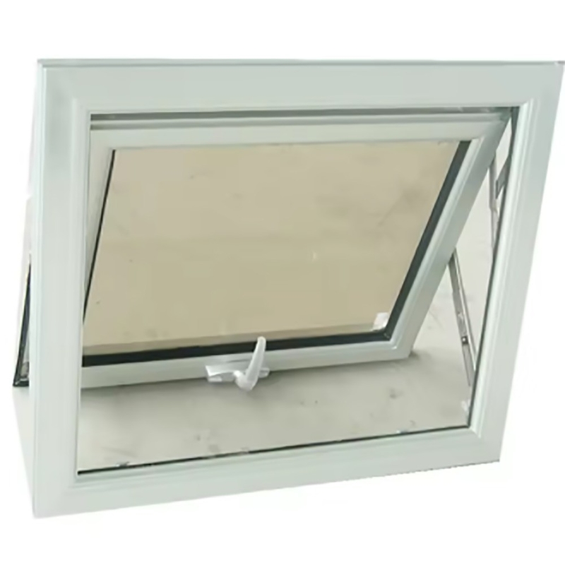 8-Way Seal SKATE Grey And White Aluminium Alloy Awning Windows For End Buildings