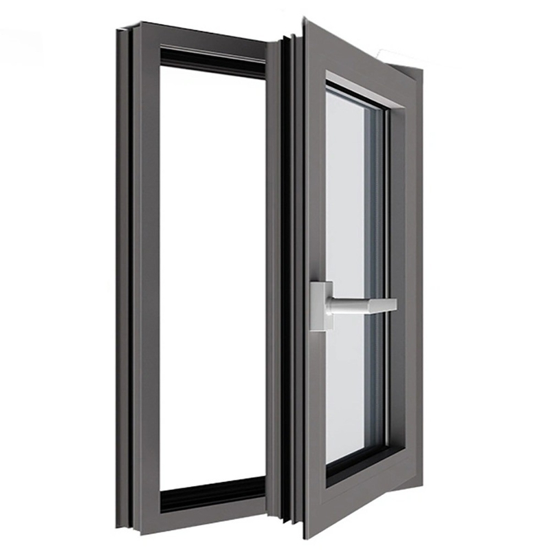 French Casement Glass Windows With 304 Stainless Steel Mesh And SKATE Original Hardware