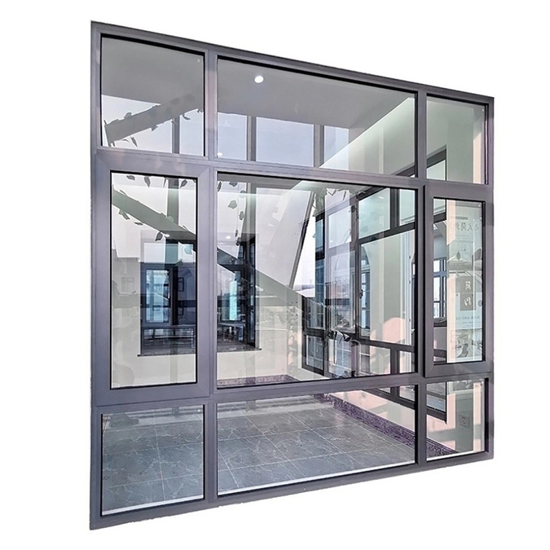 French Casement Glass Windows With 304 Stainless Steel Mesh And SKATE Original Hardware