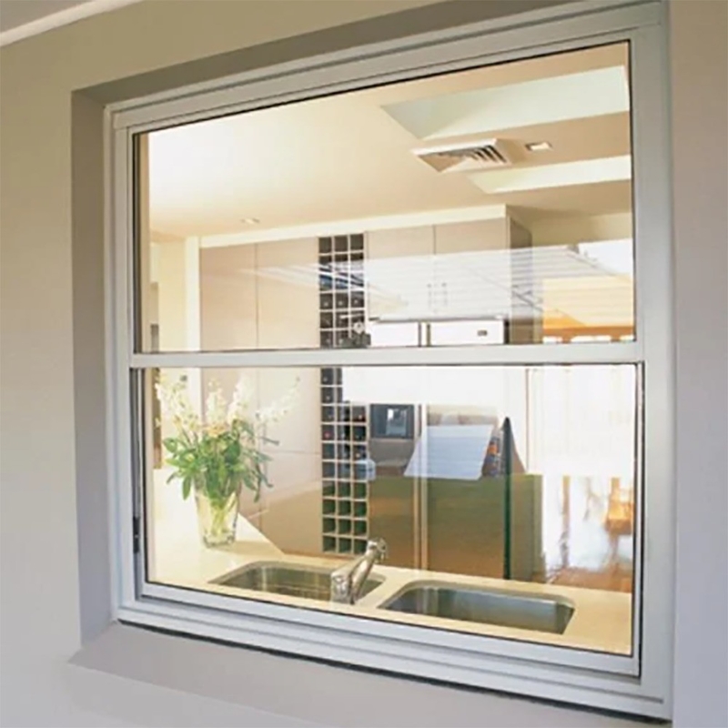Double Hung Windows With 5 27A 55 9A 5 12A 5 Glass And Stainless Steel Screen Netting