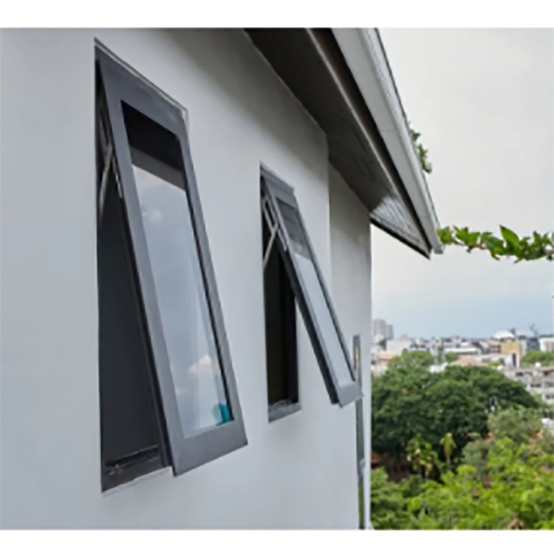 SKATE Customized Colors Powder Coating Aluminum Awning Window with Superior Water Tightness