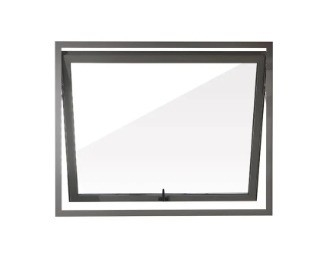 Folding Screen Aluminum Top Hung Windows For Advanced Production Facade Decoration Solution