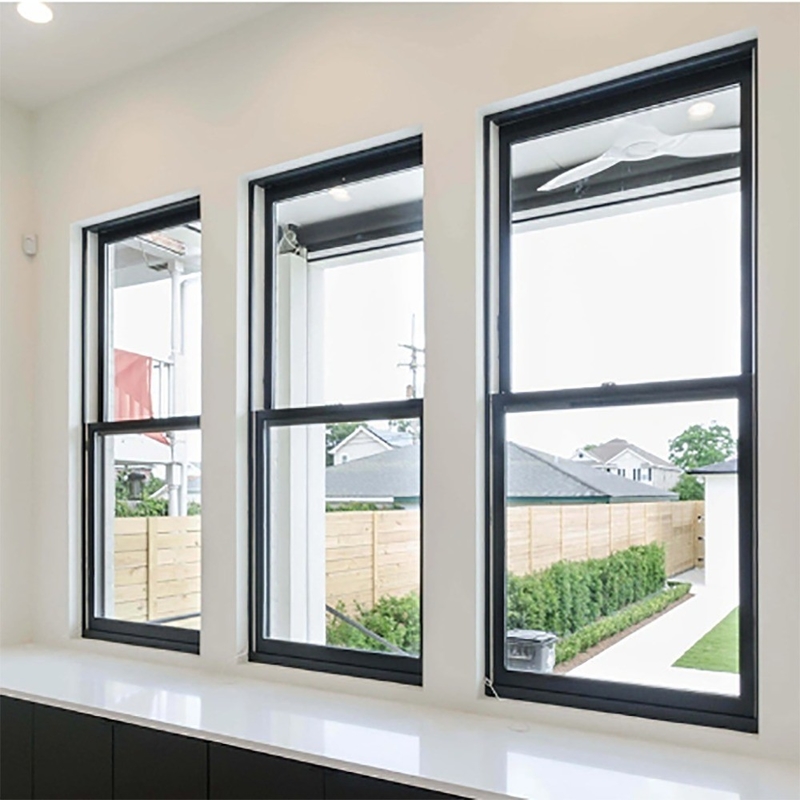 Level 9 Wind Pressure Resistance Hanging Aluminum Top Hung Windows for Customized Design Project