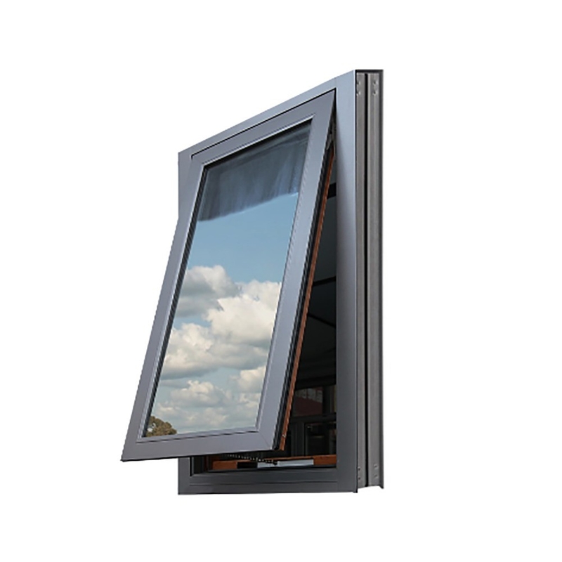 Level 9 Wind Pressure Resistance Hanging Aluminum Top Hung Windows for Customized Design Project
