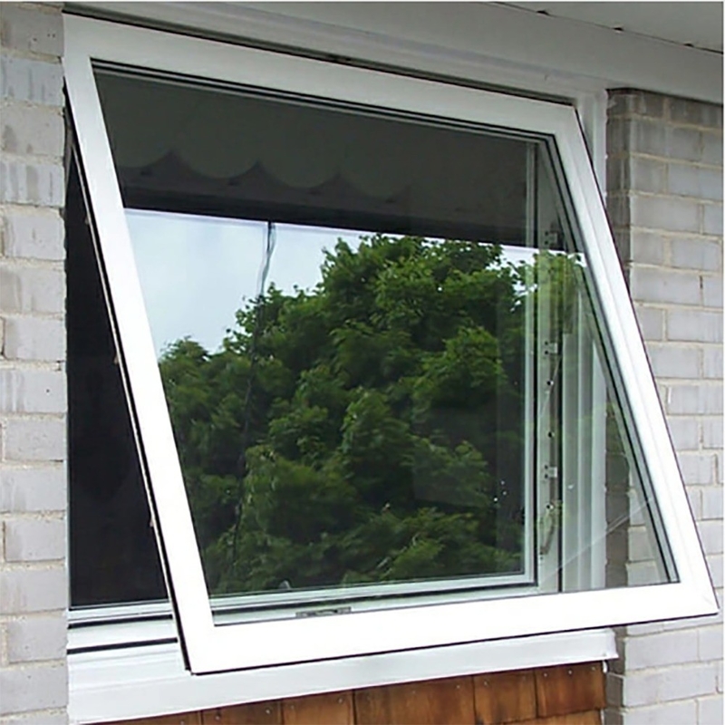 Level 9 Wind Pressure Resistance Hanging Aluminum Top Hung Windows for Customized Design Project