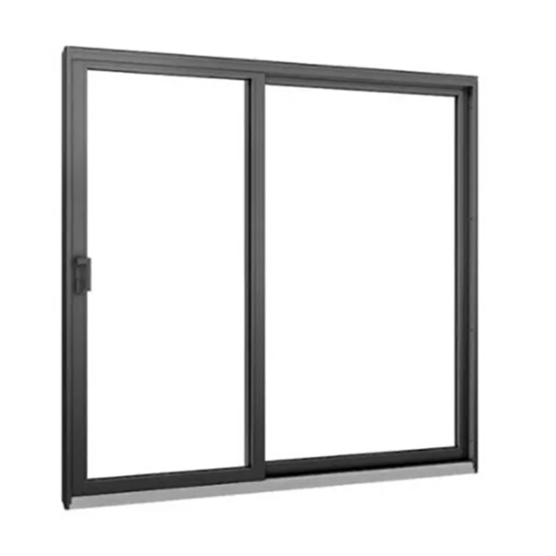 8-way Seal Aluminum Alloy Sliding Windows For Hanging Curtain Facade Decoration