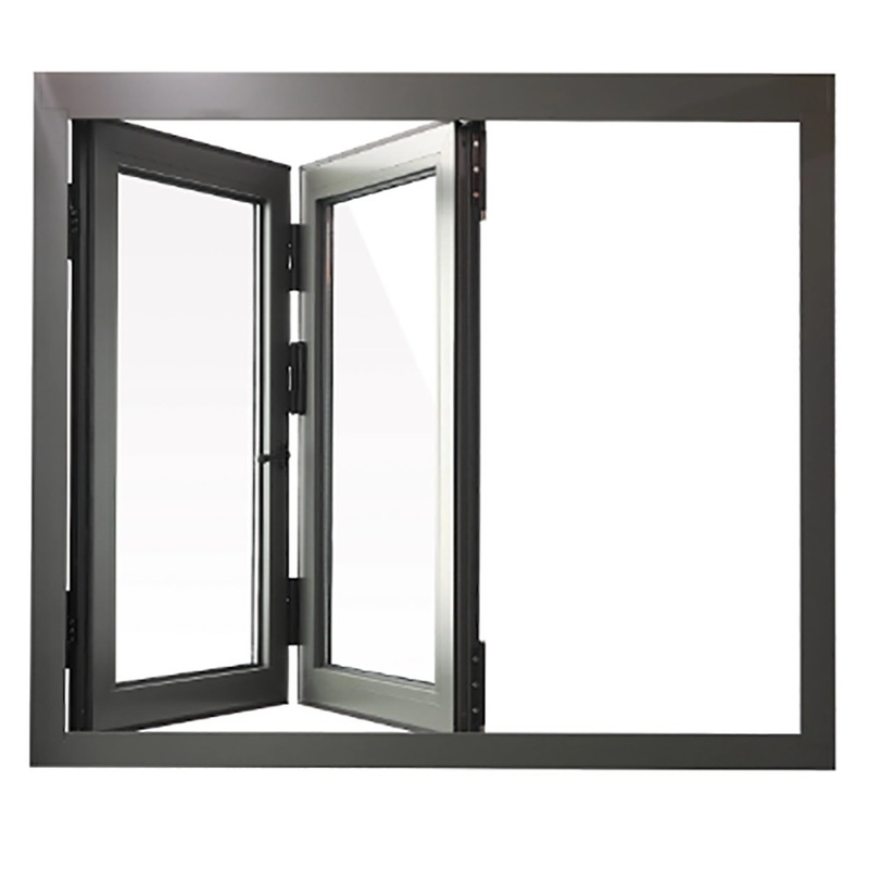 Level 9 Wind Pressure Resistance Bi-Fold Windows Made Of Thermal Break Aluminum Profile
