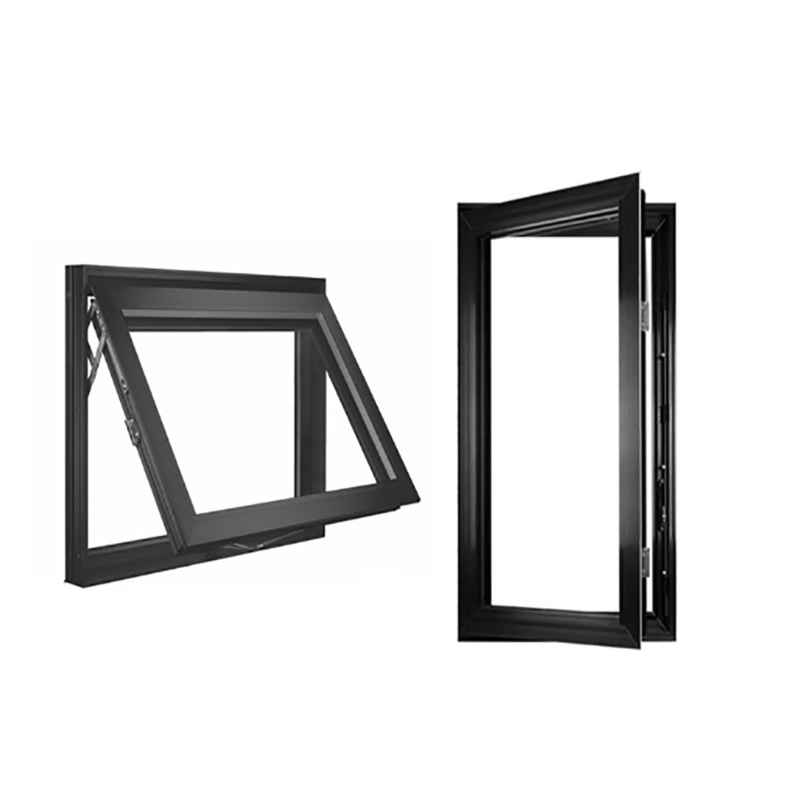 Level 8 Air Tightness European Style Aluminum Alloy Awning Windows For Commercial Projects