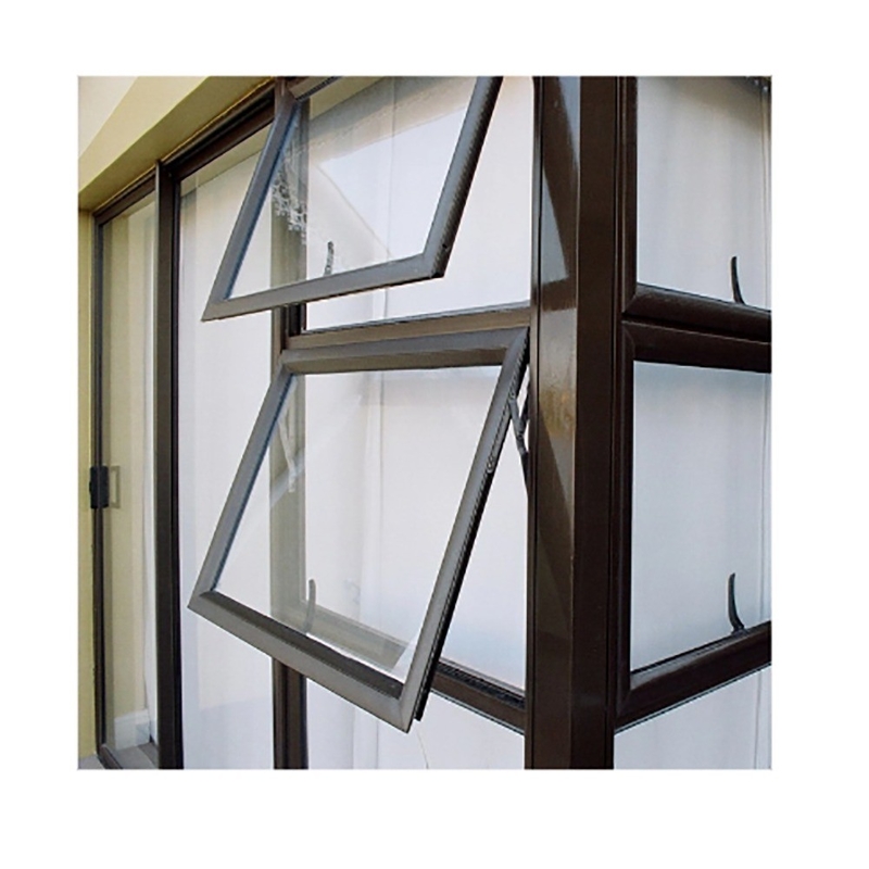 Level 8 Air Tightness European Style Aluminum Alloy Awning Windows For Commercial Projects