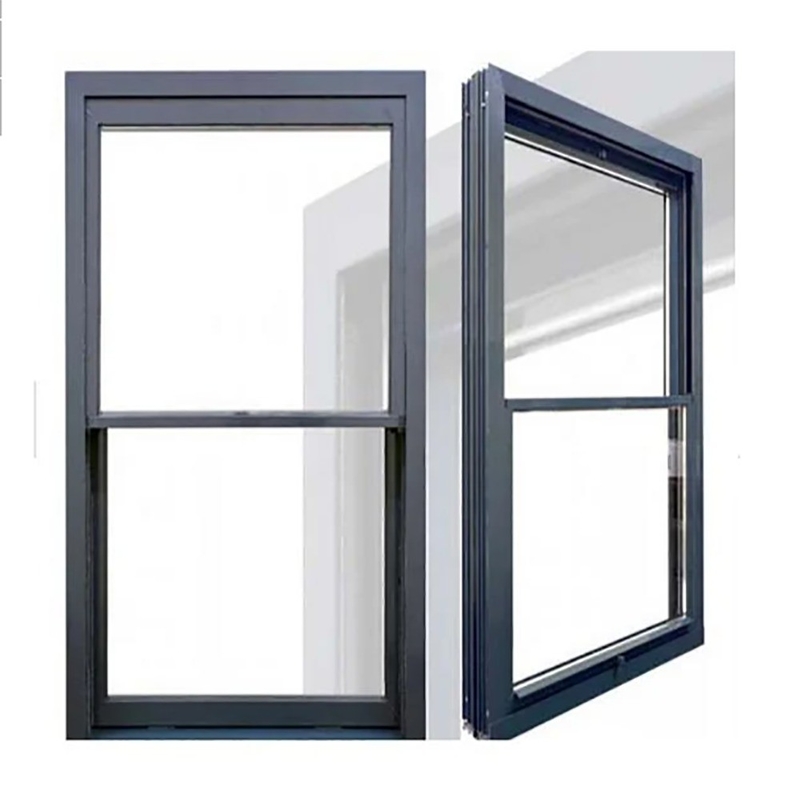 Fashion Style Aluminum Alloy Sliding Window With Horizontal Opening Pattern By R&D