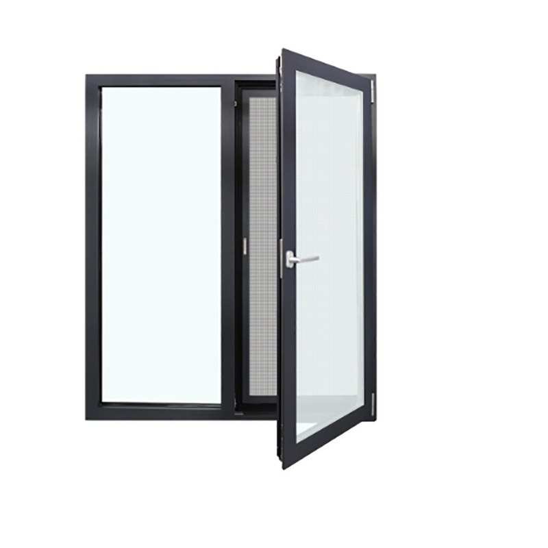Fashion Style Aluminum Alloy Sliding Window With Horizontal Opening Pattern By R&D
