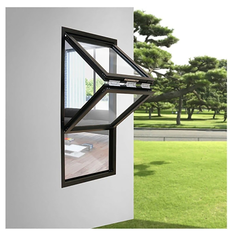 Thermal Break Aluminum Alloy Bi-Fold Windows with High Strength Heat Insulation Strip for Residentials