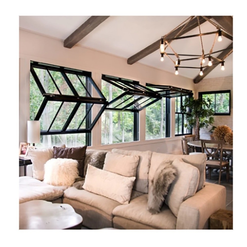 Thermal Break Aluminum Alloy Bi-Fold Windows with High Strength Heat Insulation Strip for Residentials