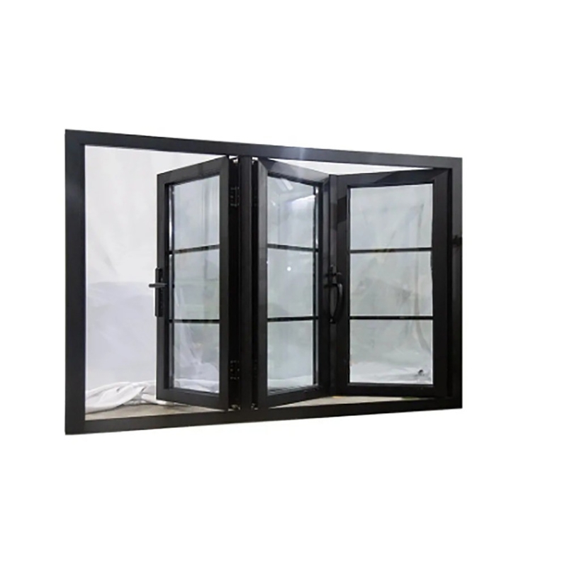 Aluminum Alloy Bi-Fold Windows Soundproof And Wind Pressure Resistant For Distributors