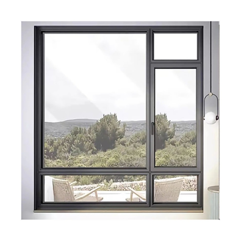 High Air Tightness Hanging Curtain Type Aluminum Sliding Windows