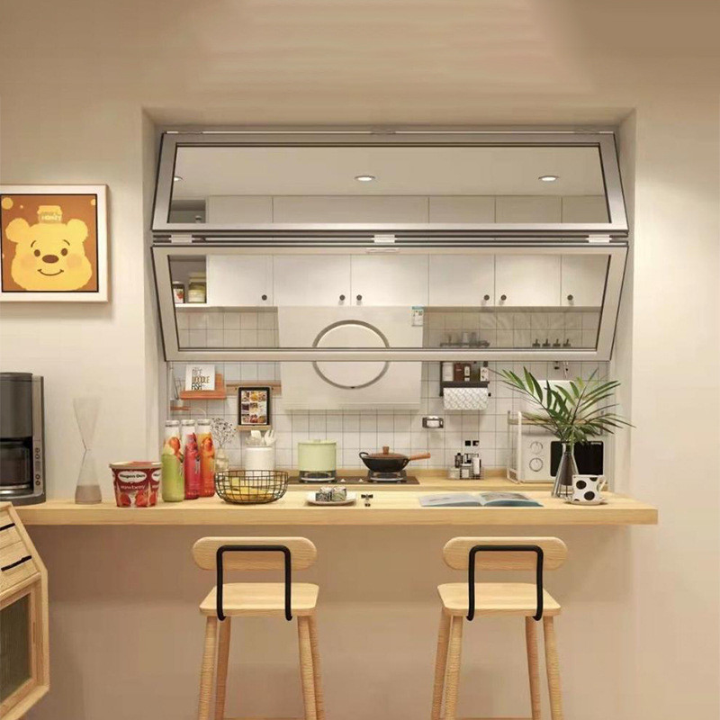 High Performance Aluminum Folding Windows With Modern Process Thermal Break For Bedroom