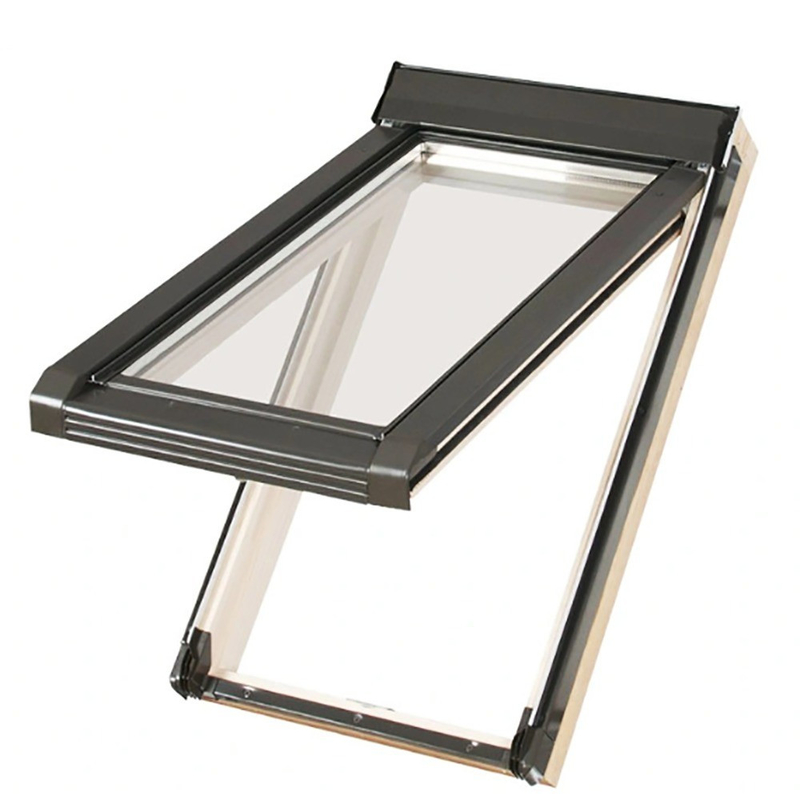 Custom Made Aluminum Top Hung Home Window With Double Glass And Level 8 Air Tightness