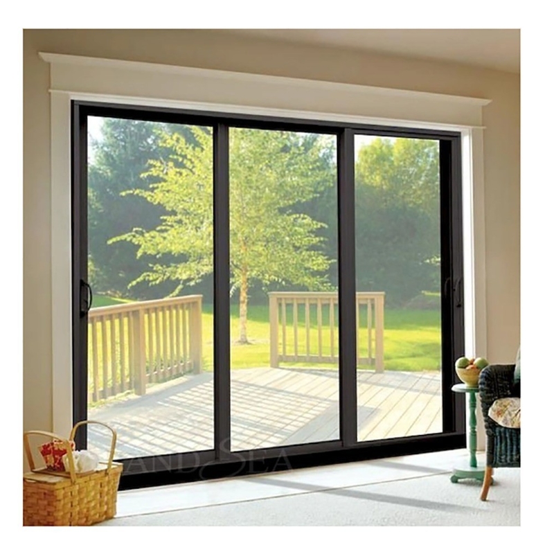 SKATE Modern Design Aluminum Sliding Doors with 35dB Sound Insulation for Residential