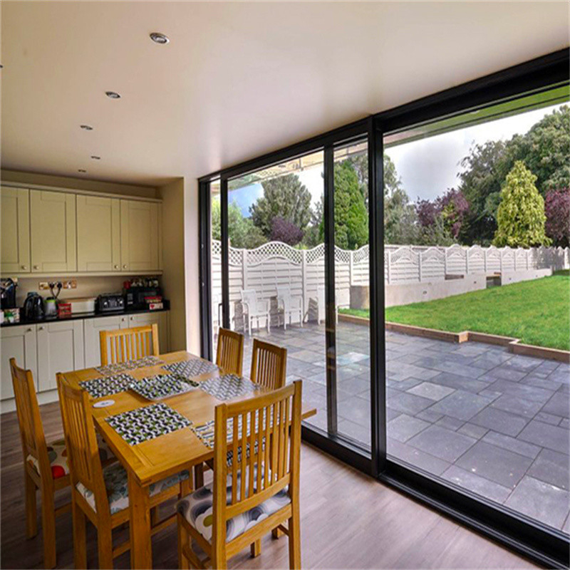 Minimalist Double Glazed Aluminum Lift Sliding Exterior Doors For Homes And Office