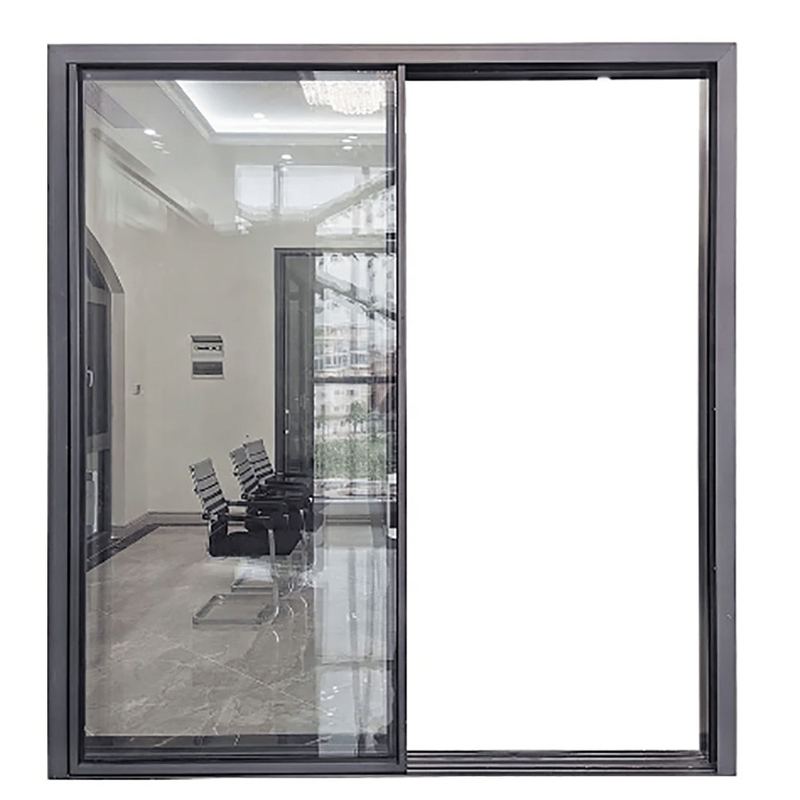 Modern Design Customizable Aluminum Alloy Sliding Doors With 1.1W/(㎡·K) Heat Insulation