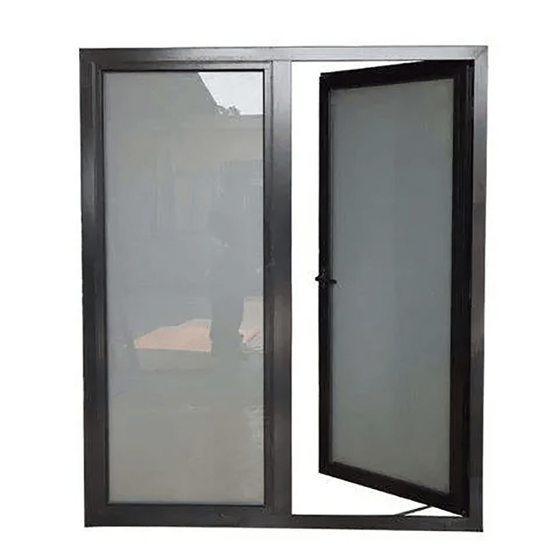 Top Quality Patio Exterior Aluminium Casement Double Glass Door With 8-way Seal Design