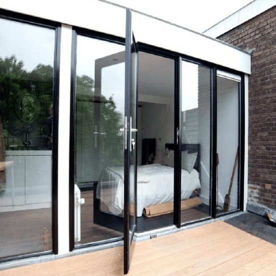 Modern Design High Quality Aluminum Casement Waterproof Door for Door Distributors