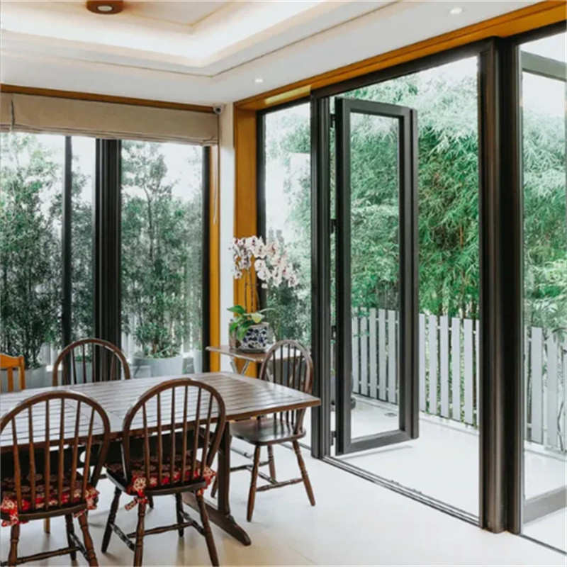 Modern Design High Quality Aluminum Casement Waterproof Door for Door Distributors