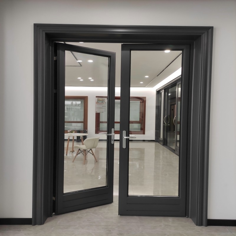Wholesale Exterior Aluminum Casement Door Interior Door With Superior Air Tightness