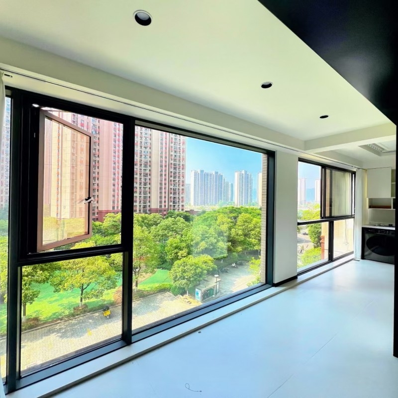 Energy-Efficient Thermal Break Aluminum Casement Weather Resistance Window For Residential & Commercial Use