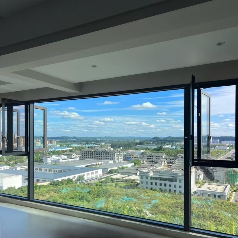 Wholesale High-Quality Thermal Break Aluminum Casement Double Glazed Windows for All Weather Conditions