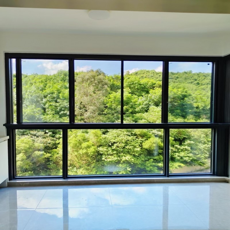 Premium Customized Energy Efficient Aluminum Double Glass Sliding Window with Superior Heat Insulation