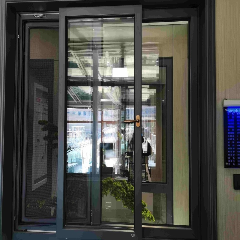 Factory Direct Supply Aluminum Sliding Double Glazed Window with 35dB Sound Insulation for Residential Spaces