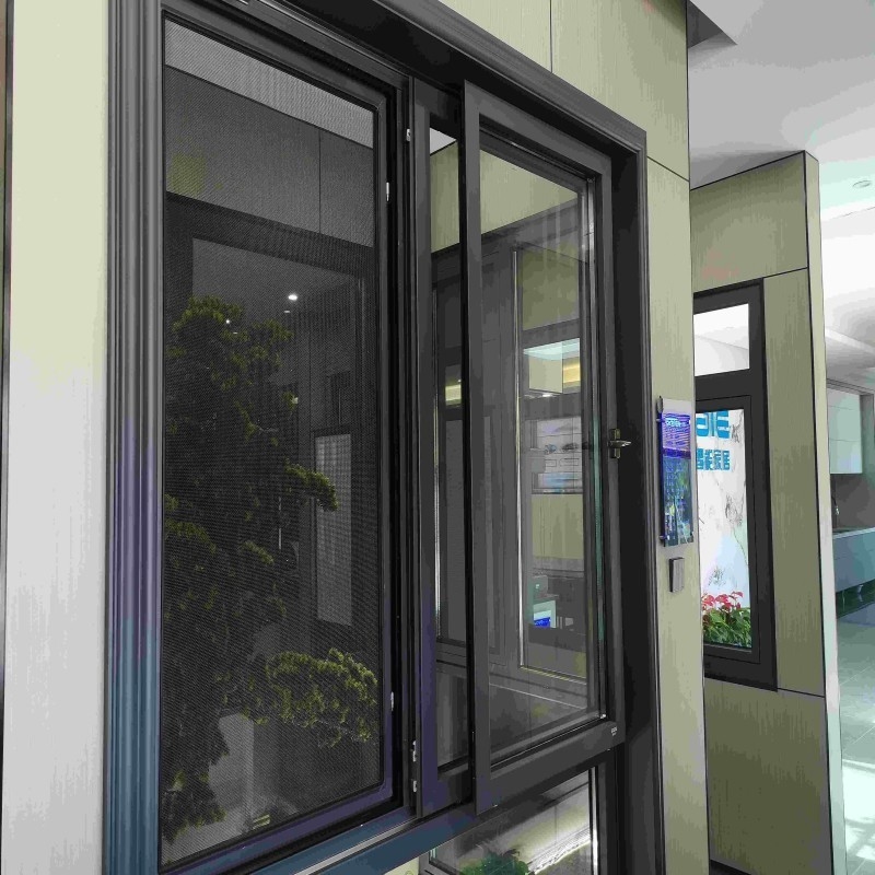 Factory Direct Supply Aluminum Sliding Double Glazed Window with 35dB Sound Insulation for Residential Spaces