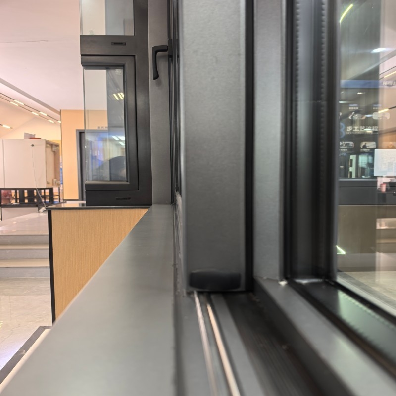 Fashion New Design Customizable Aluminum Aluminium Sliding Windows With 2.0 mm Wall Thickness