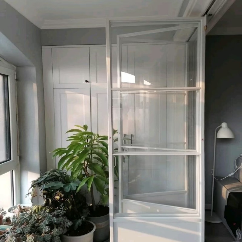 Luxury Thermal Break Aluminum Folding Door with Tempered Glass for Residential&Commercial