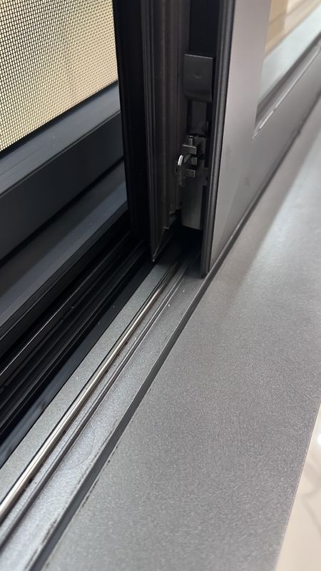 NFRC Certificated Aluminum Sliding Window with 6060 T66 Aviation-Grade Aluminum Alloy and PA66 Nylon Thermal Break Strip