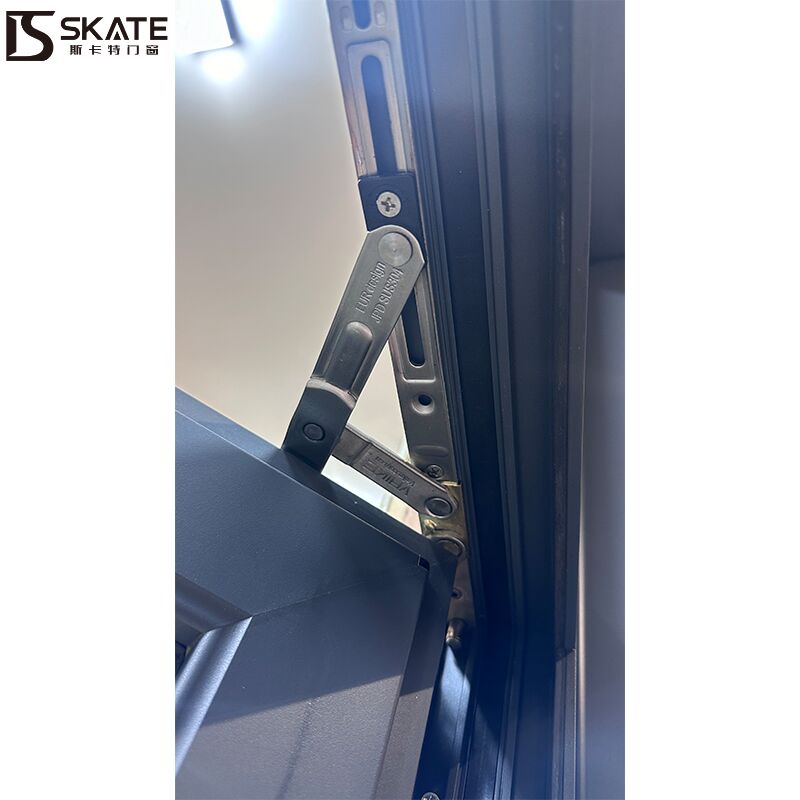 Low Maintenance Aluminum Casement Window with 5 Years Warranty and 0.26 U-Factor Thermal Break Design