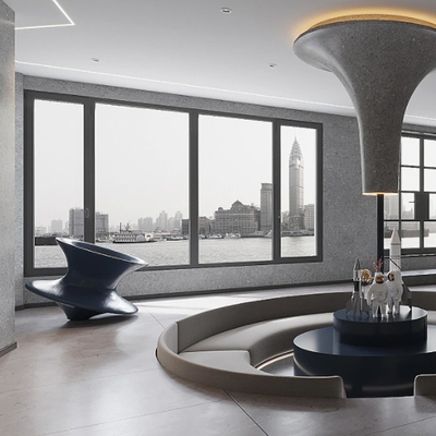 80mm Width Aluminum Sliding Glass Windows Perfect For Horizontal Opening Pattern